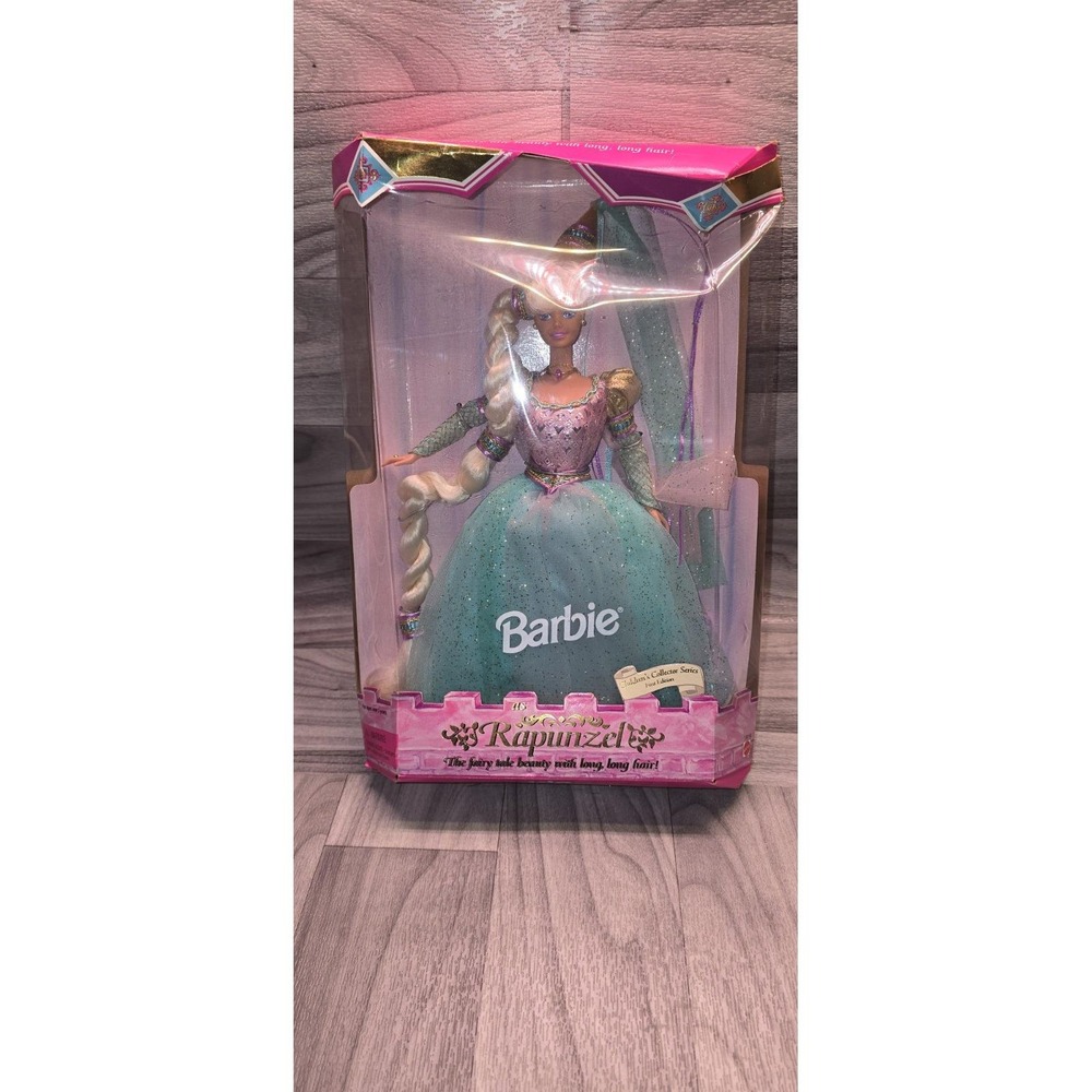Mattel 1994 Barbie Rapunzel Doll Children's Collector Series New Dented Box
